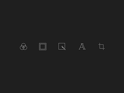 Action bar icons