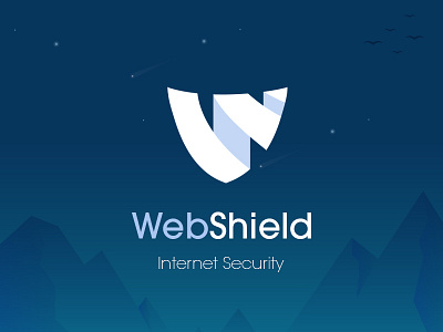 Internet Security Logo Design blue design internet logo minimal pandya pixel security ui ux