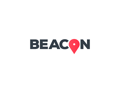 Beacon logo concept beacon logo