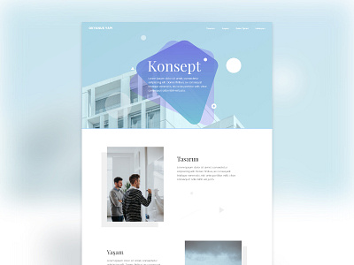 Konsept - 30 Min Website colors minimal soft ui webdesing