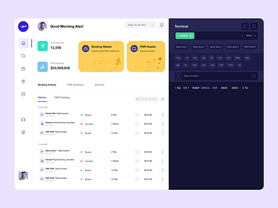 Booking Management for flight and PNR airport dashboard design flight flight booking flight management management pnr manager travel management uiux ux web app