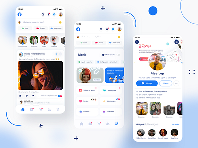 Facebook Redesign Concept adobexd app app design application concept design design design app facebook redesign redesign concept social socialmedia ui uidesign ux uxdesign