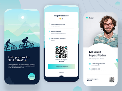 CYCLING APP adobexd android app apps branding concept concept design creative cycling design graphic design inspiration ios iphone logo mobile ui uidesign ux design uxdesign