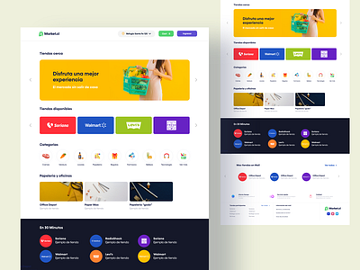 Marketplace Website Design