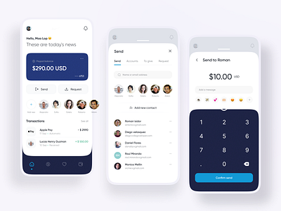 Banking App - Paypal Redesign