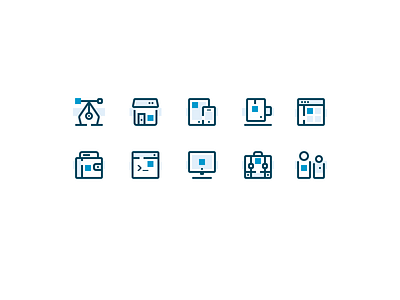 Agency icons agenc icon icons office sketch style guide