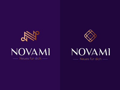 Logo option 3rd round brand branding creative design diamond elegant logo icon jewelry letter logo mark n nm woman