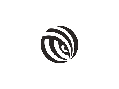 animal eye animal brand eye hidden logo mark negative space zebra