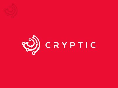 Cryptic brand code icon it logo mark