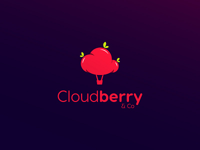 Cloudberry Logo berry brand cloud icon logo