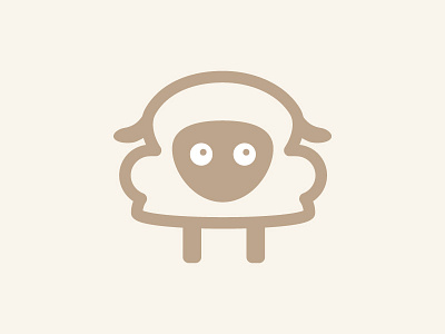 Cute Sheep Logo Design animals branding cute different ears eyes for sale funky logo logotype looking mascot playful sheep special symbol unique visual identity wool woolen