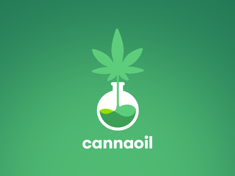 Cannabis Extract Cbd Tincture Logo Design By Jana Novak On Dribbble