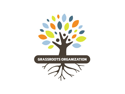 Grassroots Organization / Flourishing Tree Logo Design