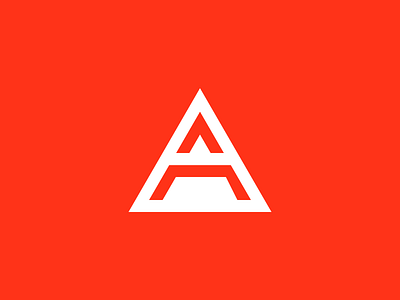 A | Daily Logo Challenge a brand challenge design letter logo typo typography