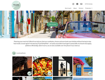 Travel Simplified Website Design design web design wordpress