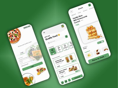 Top Food App UI Kit in 2020 app branding design food app food app design food app ui food apps illustration ui ux