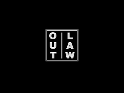 Outlaw Logo branding digital art graphic design illustrator logo logo design photoshop