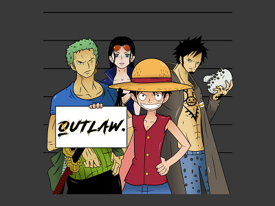 One Piece Print