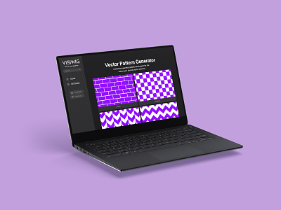 Vector Pattern Generator background branding design generator graphics patterns purple svg tool ui ux vector website