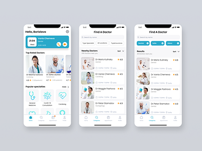 Doctors Appointment App mobile app