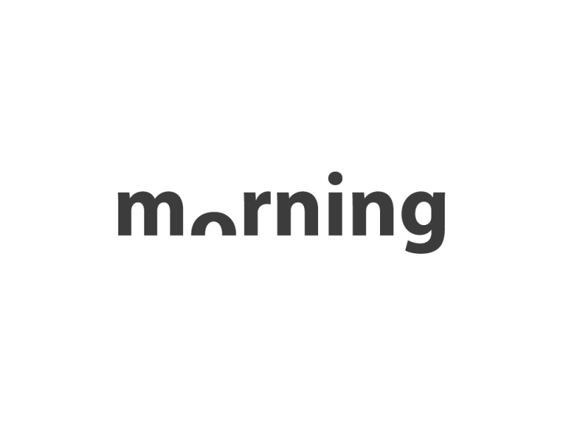 morning by Kori Monson on Dribbble