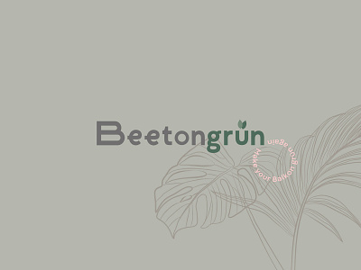 Beetongrün Logo branding corporate design design editorial design landing page layout logo typography ui ux