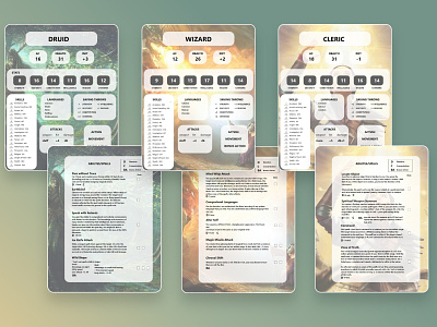 DnD Oneshot Cards