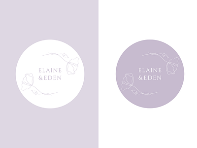 Logo Design for Elaine & Eden branding graphic design logo