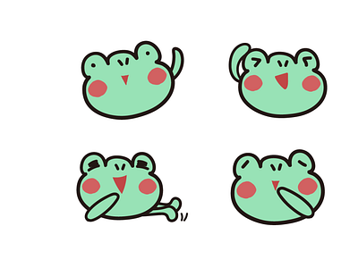 Character Design/Illustration - Momo Frog