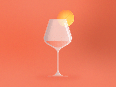 Sparkling wine 2d adobe illustrator design flat gradient grain graphic design illustration texture vector