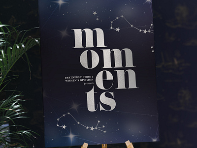 Moments Learning Program design typography