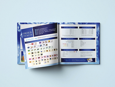Charity Auction Booklet brochure layout design event nonprofit print