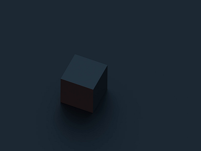 Bounce 🔊 aftereffects animation blender blender3d cube loader loader animation rendering