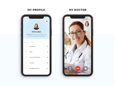 Day 6 • User Profile challenge dailyui dailyui006 dailyuichallenge doctor app doctor appointment health app healthcare healthcare app medical app medical care medical design sketch user profile