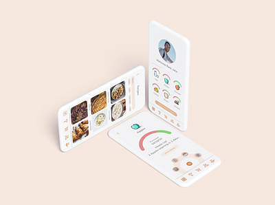 esca: Your Fridge Companion app appdesign casestudy clay designsprint food foodwaste iphone11 mobile ui ux
