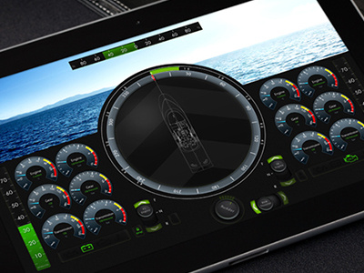 Yacht Automation Project android graphic design instrumentation ipad istanbul marine ui ux yacht