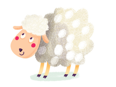 Sheep animals app digital farm fox game illustration ipad sheep