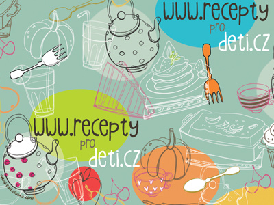 Recipes for children digital illustration
