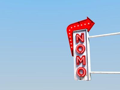 NoMotel Sign 3d cinema4d motel neon nomo sign