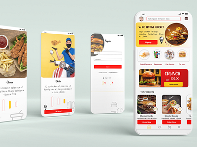 Redesign KFC™ Egypt App