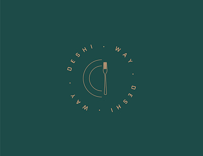 Logo for Deshi Way adobe adobe illustrator art art direction concept logo designer digital art graphic design illustrator logo logo design