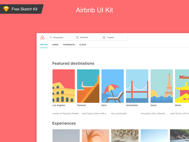 Airbnb: Minimal AI UI Kit | Bypeople