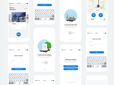 Itinerary creation on Mobile - Sketch Templates design freebie gif give away ios minimal mobile app sketch ui ux wireframes