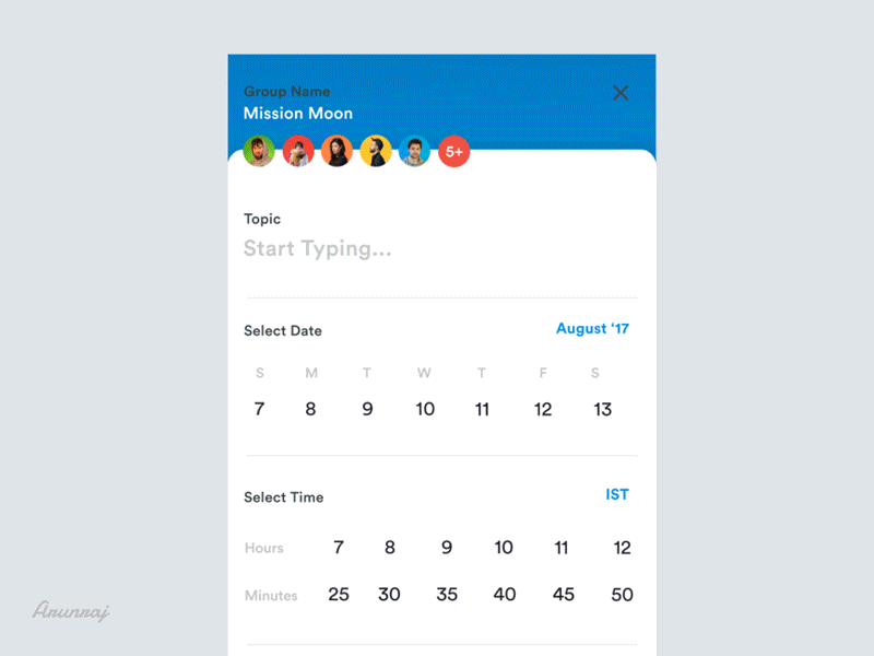 Chat App Part 2- Schedule Meeting