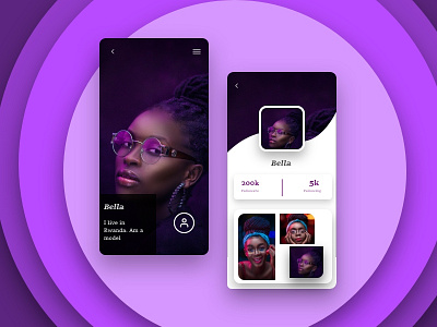 User profile - Daily UI 006