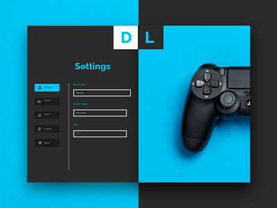 Settings Page - Daily UI 007