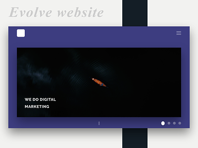 EVOLVE WEBSITE DESIGN creative design landingpagedesign uiuxdesign webdesign