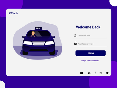 Login Page Design