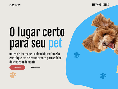 Página centro de cuidado de animais