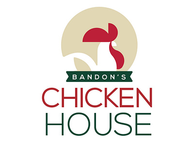Bandon's Chicken House Logo Design branding graphic design logo typography vector